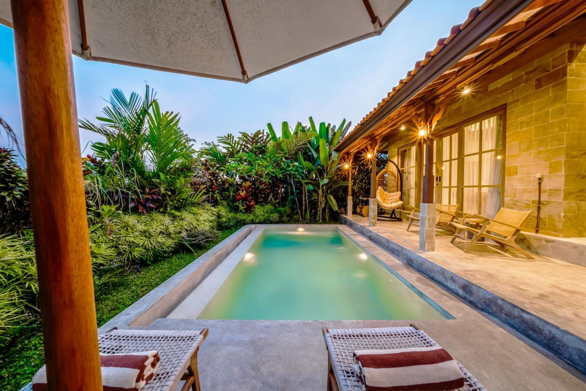 Nyaman Villas By Evdekimi Ubud Habitación foto